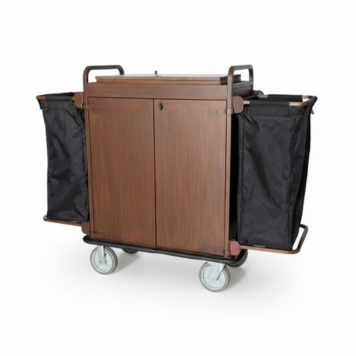 Premium Dual Finish Luggage Cart